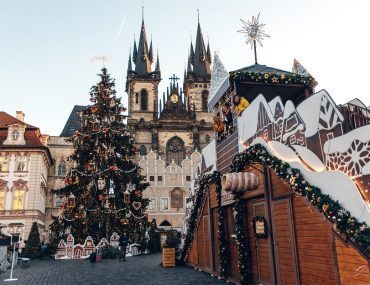 Рождественская фотопрогулка с подружками в Праге